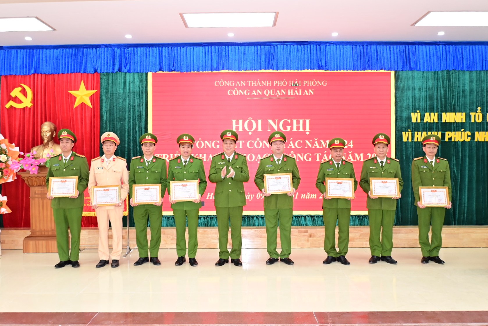 Công an quận Hải An triển khai nhiệm vụ công tác năm 2025